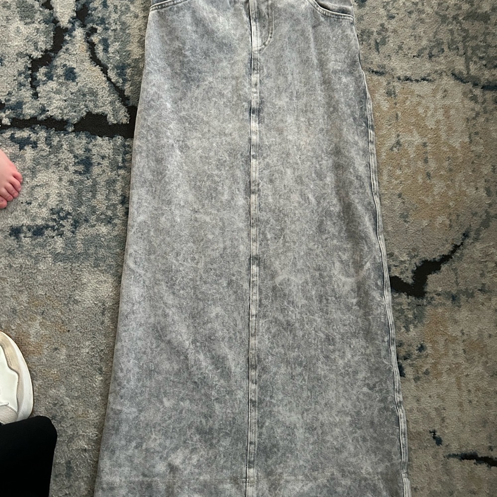 Hardtail Denim Maxi Skirt